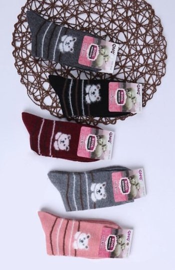 WiK 002 Angora 323 skarpety damskie 