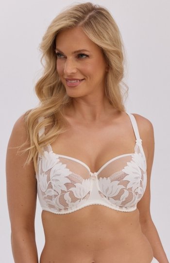 Gaia BS 1135 Nike ecru-mokka biustonosz miękki 