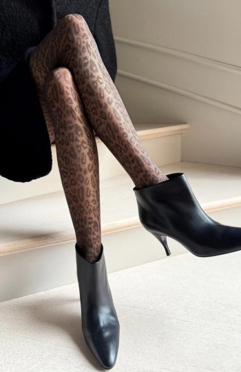 Veneziana Leopardo rajstopy damskie 
