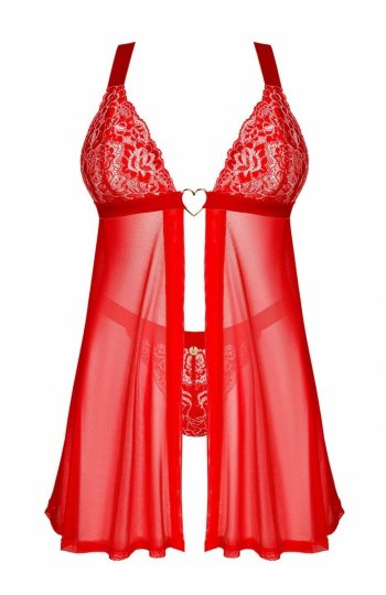 Obsessive Elianes Babydoll komplet damski 