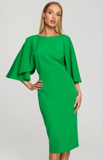 Sukienka ołówkowa zielona midi M700