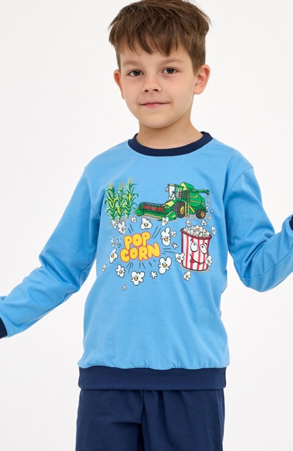 Cornette Kids Boy 593/175 Popcorn piżama chłopięca 