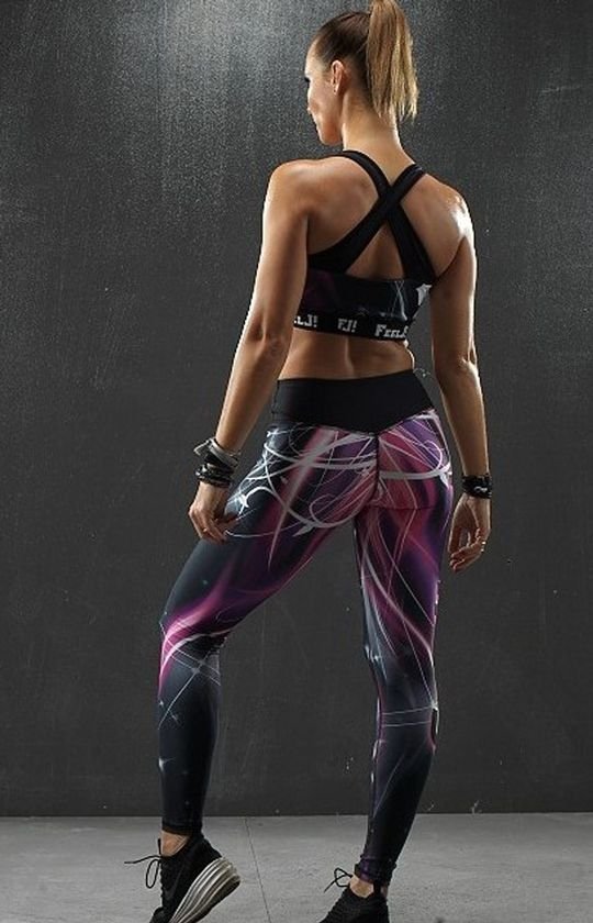FeelJ! Glam legginsy tył