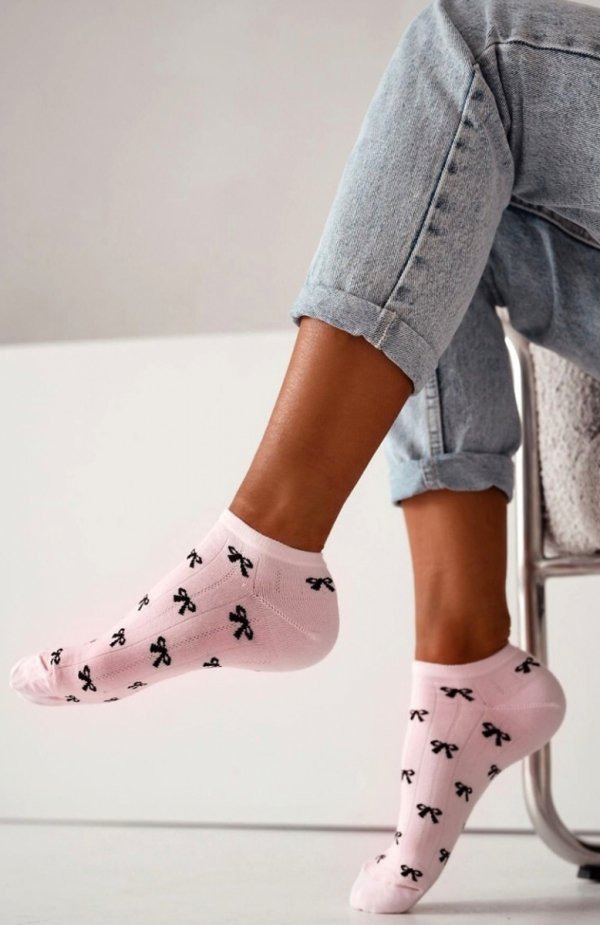 Milena 1146-087 Małe Kokardki stopki damskie 