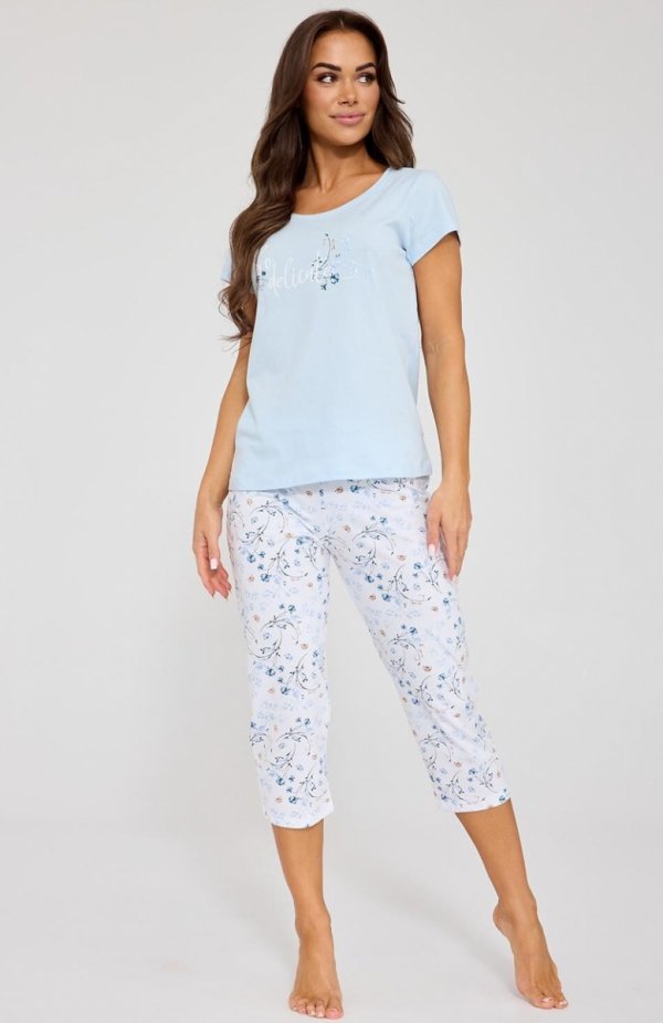 Cornette 466/344 Delicate trzyczęściowa piżama damska 