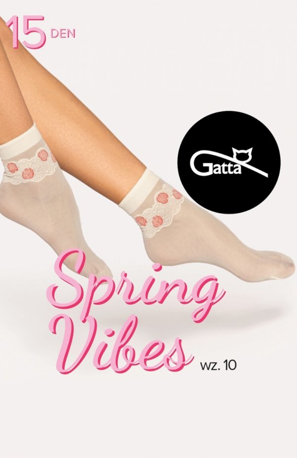 Gatta Spring Vibes wz.10 skarpetki damskie 