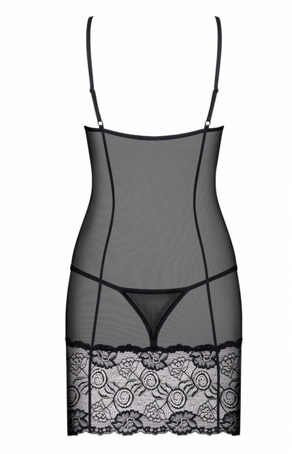 Obsessive Alluria Chemise koszulka i stringi tył