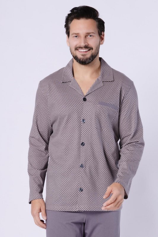 Hotberg 1754 Marcel rozpinana piżama męska 