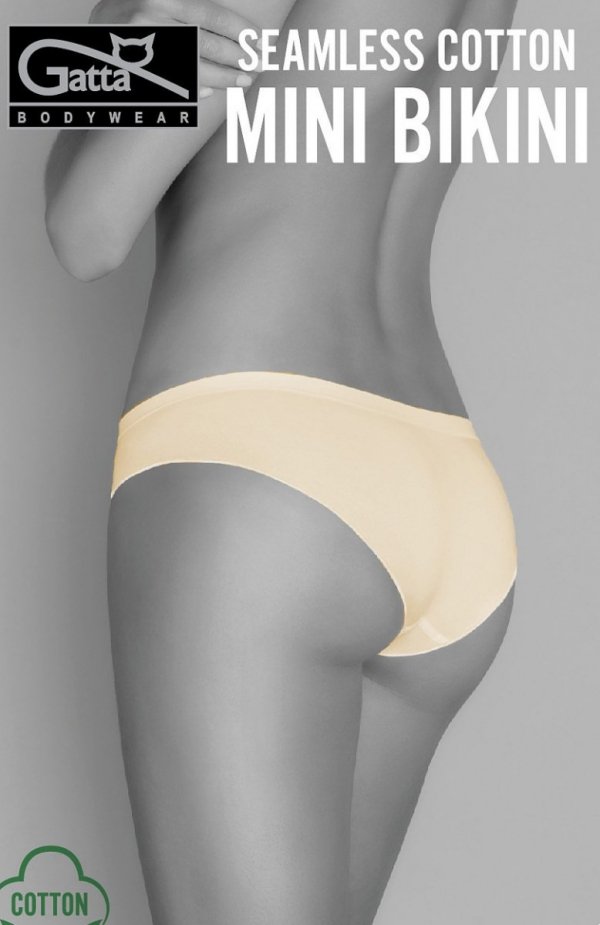 Gatta Seamless Cotton Mini Bikini 41595 figi damskie