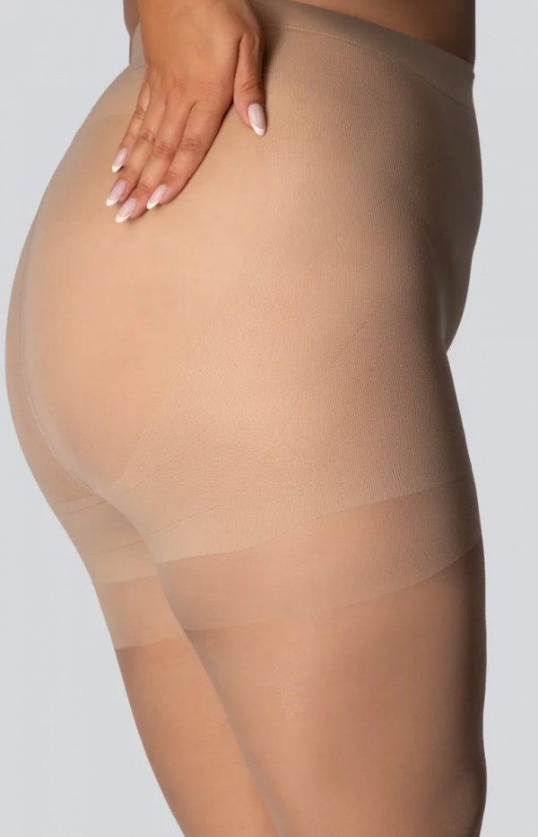 Mona rajstopy modelujące shaping 30den alabaster-1
