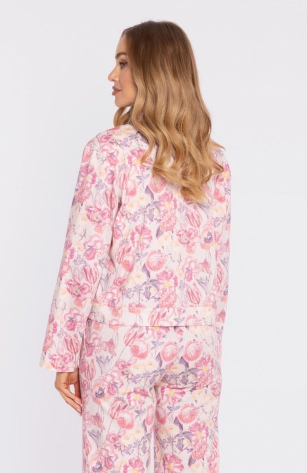 Moe kurtka we wzór na napy z kieszeniami M910/2 tył