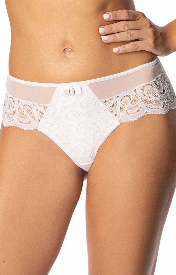 Saraja figi damskie klasyczne białe-1