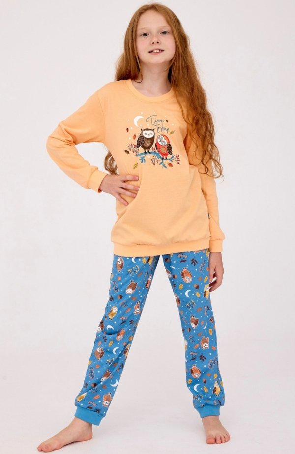 Cornette F&amp;Y Girl 978/176 Owls piżama dziewczęca 