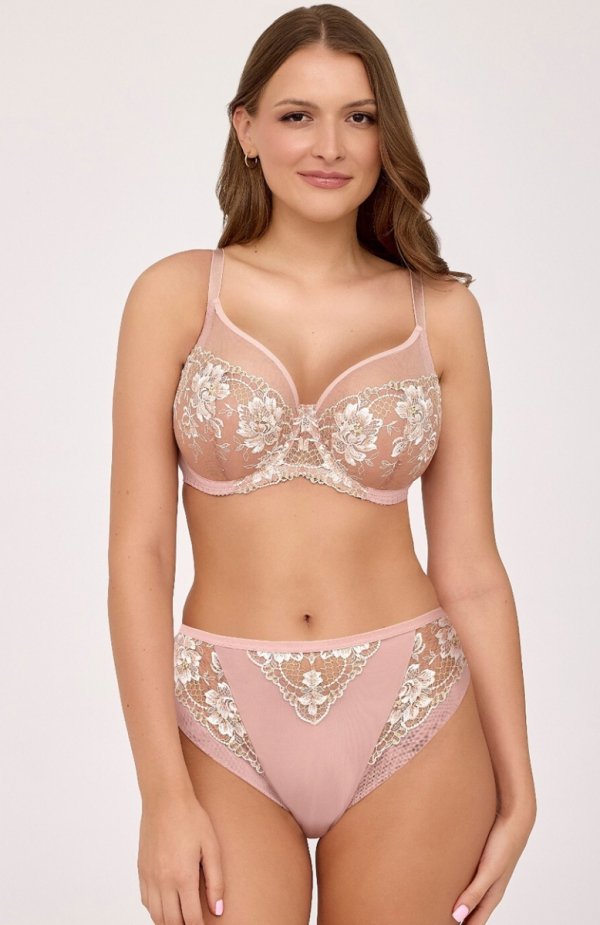 Ava 2246 Rosegold biustonosz miękki 