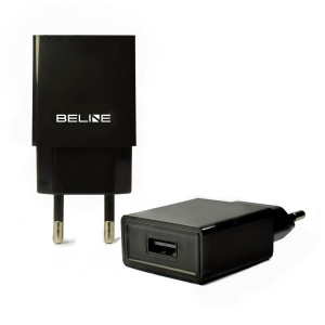 Ładowarka BELINE Beli0009(1x USB 2.01000mA240V)