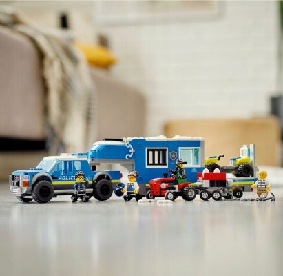 LEGO CITY 60315 POLICJA Mobilne Centrum Dowodzenia Policji TIR Ciężarówka