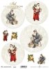 Scrapbooking Papier für Weihnachtskugeln TAG0087