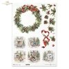 Reispapier A3 für Decoupage R1277L