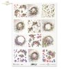 Papel de arroz para decoupage R2390