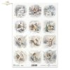 Papel de arroz para decoupage R2429