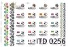 Papier decoupage (HS code 48025700) D0256