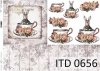 Papier decoupage (HS code 48025700) D0656