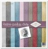 Zestaw do scrapbooking (HS code 48025890) SLS-015 ''Retro polka dots''