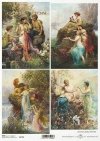 Malarstwo - Hans Zatzka (1859-1945)*Kobieta, kobiety, dama, wiosna, przyjaciółki, znajome, wolne chwile, Vintage, retro