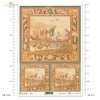 flower,  flowers, decoration, decorations, ornament, ornaments, retro, vintage, tapestry, R021