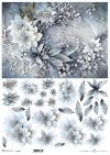 Winter Bouquet - zimowy bukiet, kwiaty, kolaże, bukiety, wieńce*winter bouquet, flowers, collages, bouquets, wreaths*Winter Bouquet, Blumen, Collagen, Sträuße, Kränze*ramo de invierno, flores, collages, ramos, coronas
