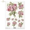 pink orchids, orchid, lily of the valley lilies, flowers, flower