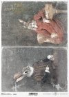 zwierzęta retro, zwierzęta w strojach, zając, zające, król, królowa, admirał, zoomorfizm, stroje historyczne, rosyjska dama, włoski manieryzm*retro animals, animals in costume, hare, harems, king, queen, admiral, zoomorphism, historical costumes, russian 
