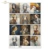 kobiety, złoto, dekoracyjne wzory, mozaiki, motywy secesyjne, kobiety*women, gold, decorative patterns, mosaics, Art Nouveau motifs, women*Frauen, Gold, dekorative Muster, Mosaike, Jugendstilmotive, Frauen