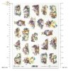 easter, spring flowers, violets, easter bunnies, coloured eggs, easter eggs, baskets, Ostern, Frühlingsblumen, Veilchen, Osterhasen und Eier, lustige Retro-Szenen mit Tieren, Körbe, Pascua, flores de primavera