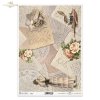retro, vintage, listy, kałamarz, stalówka, róże, dziewczyna z wachlarzem, serwetka, serwetki, koronka, koronki, koronka, letters, inkwell, nib, roses, girl with fan, doily, doilies, lace, Buchstaben, Tintenfass, Feder, Rosen