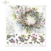 Set von Papieren für Scrapbooking SLS-075 Spring Bouquet