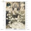 Alicja, karty, Biały Królik, baśniowe kompozycje*Alice, cards, White Rabbit, fairy tale compositions*Alice, Karten, Weißes Kaninchen, Märchenkompositionen*Alicia, cartas, Conejo Blanco, composiciones de cuentos de hadas