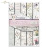 kwiatowy shabby chic, vintage, kwiatowe ilustracje, tło geometryczne, tła kwiatowe, ramki, dekoracyjne ramki*Floral Shabby Chic - vintage, floral illustrations, frames, boards, stripes, floral backgrounds