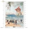 motywy marynistyczne, lato, wakacje, kobieta, kobiety, dzieci, kąpiel, zabawa na plaży, plaża, piasek, morze, łódka, R944, maritime theme, summer, holiday, woman, women, children, swimming, playing at the beach, beach, sand, sea, boat, Maritimes Thema, So