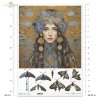 kobiety, złoto, dekoracyjne wzory, ważki, motyle, kamienie szlachetne, mozaiki, motywy secesyjne*women, gold, decorative patterns, dragonflies, butterflies, precious stones, mosaics, Art Nouveau motifs