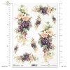 kwiaty i winogrona, owoce ciemnych winogron, winne grona, winorośl, flower, fruits, grape, dark grapes, Früchte und Blumen, Traube, dunkle Trauben, frutas y flores, uvas oscuras 