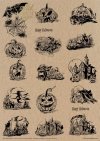 Creative Set MS004 Art Journal Halloween