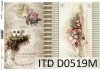 Decoupage paper ITD D0519M