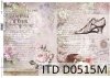 Decoupage paper ITD D0515M