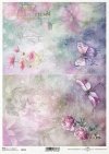 akwarelowe tła, kwiaty, warszawianka, kosmos pierzasty, motyl, ważka, peonie, zakochane pary*Watercolour backgrounds, flowers, feathered cosmos, butterfly, dragonfly, peonies, couples in love*Aquarell-Hintergründe, Blumen, gefiederter Kosmos, Schmetterlin