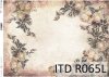 papier ryżowy decoupage kwiaty, Róże, *Rice paper decoupage flowers, roses