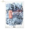 cities, poster, inscriptions, London, Big Ben, red telephone box, old streets 