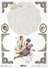 lovers, love, romanticism, romance, feelings, couple in love, she and he, feelings, romantic meeting, retro, vintage, frame, decorative, Verabredung, verliebt, Liebende, Liebe, Zuneigung, Romantik, Treffen, Begegnung, Romantik