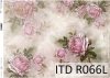 papier ryżowy decoupage kwiaty, Róże, *Rice paper decoupage flowers, roses