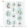 mini kolekcja Wiosenny Shabby Chic, akwarela, akwarele, ptaki, ptaszki, wiosna, kwiatki, Shabby Chic for Spring, mini collection,  watercolour, watercolours, bird, birds, spring, flowers, Minikollektion Frühling Shabby Chic, Aquarell, Aquarelle
